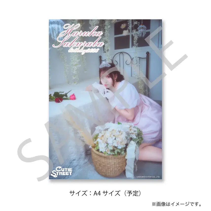 [BUNJANG] Sakuraba Haruka Cutie Street A4 Poster / 사쿠라바 하루카 큐티스트리트 큐스토 큐티스트릿 파루