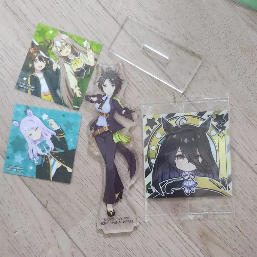 [BUNJANG] Uma Musume Pretty Derby Shin Jidai no Mon Goods Bundle Set (Includes Acrylic Stands) / 우마무스메 프리티더비 신시대의문 굿즈 일괄 맨하탄 카페 후지키세키 단츠플레임 사토노다이아몬드 등 아크릴 스탠드 포함