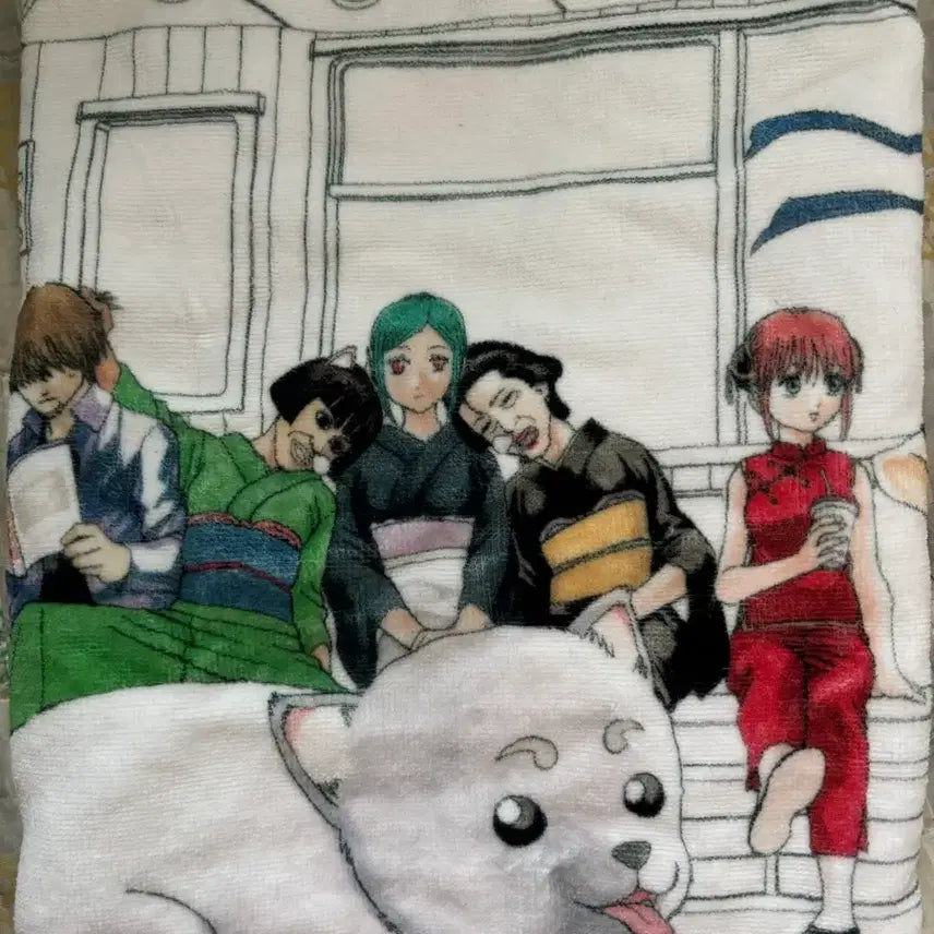 [BUNJANG] Gintama Original Art Character Towel / 은혼 원화 캐릭터 타월 판매