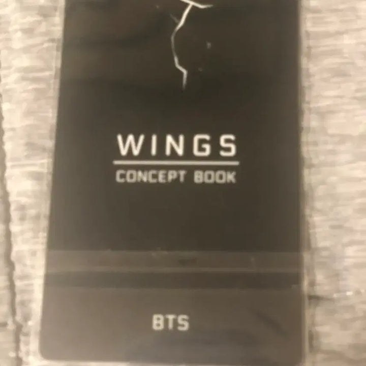 [BUNJANG] BTS SUGA Wings Concept Book Lenticular Photocard / BTS 방탄소년단 SUGA 슈가 윙즈 컨셉북 렌티큘러 포토카드