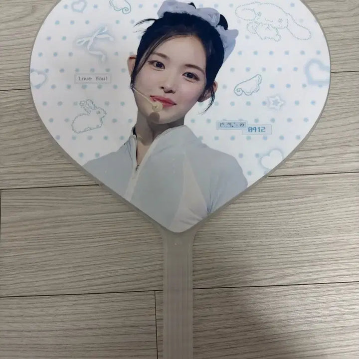 [BUNJANG] Hats to Hearts Yuha Uchiwa Fan / 하츠투하츠 하투하 유하 우치와