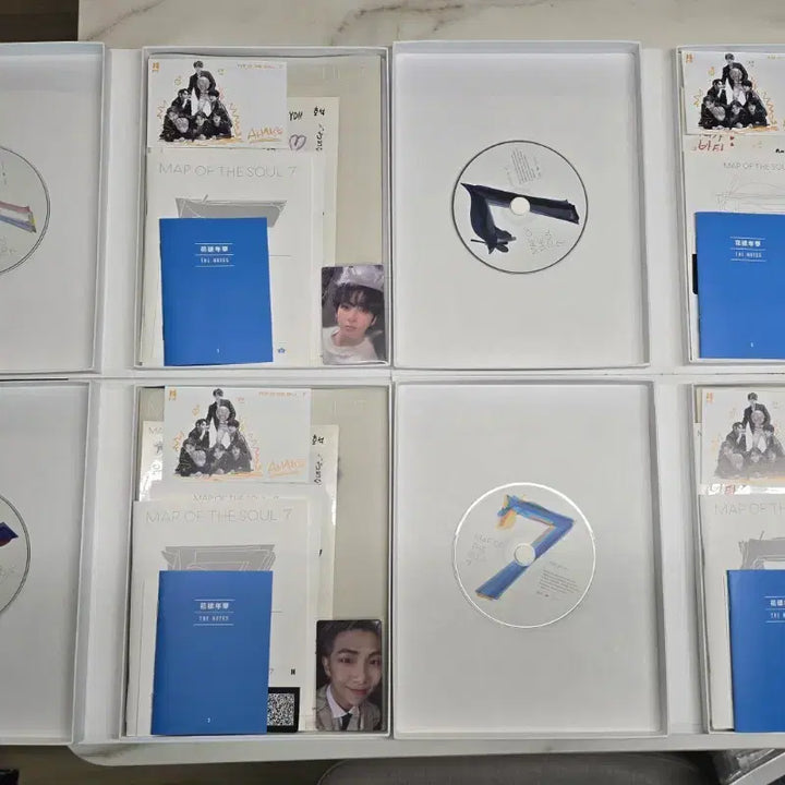 [BUNJANG] BTS MAP OF THE SOUL: 7 Album Bundle Set (Jungkook, J-Hope, RM, Suga Photocards) / BTS 방탄 맵솔7 앨범(정국/제이홉/남준/슈가 포카) 일괄