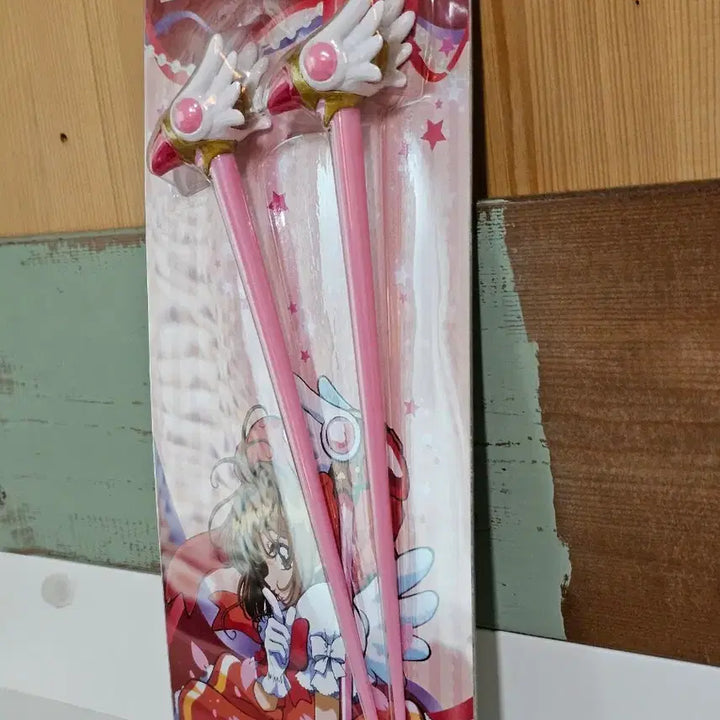 [BUNJANG] Cardcaptor Sakura Cherry Sealing Wand Figure Chopsticks / 카드캡터 사쿠라 (체리) 봉인 스틱 피규어 젓가락