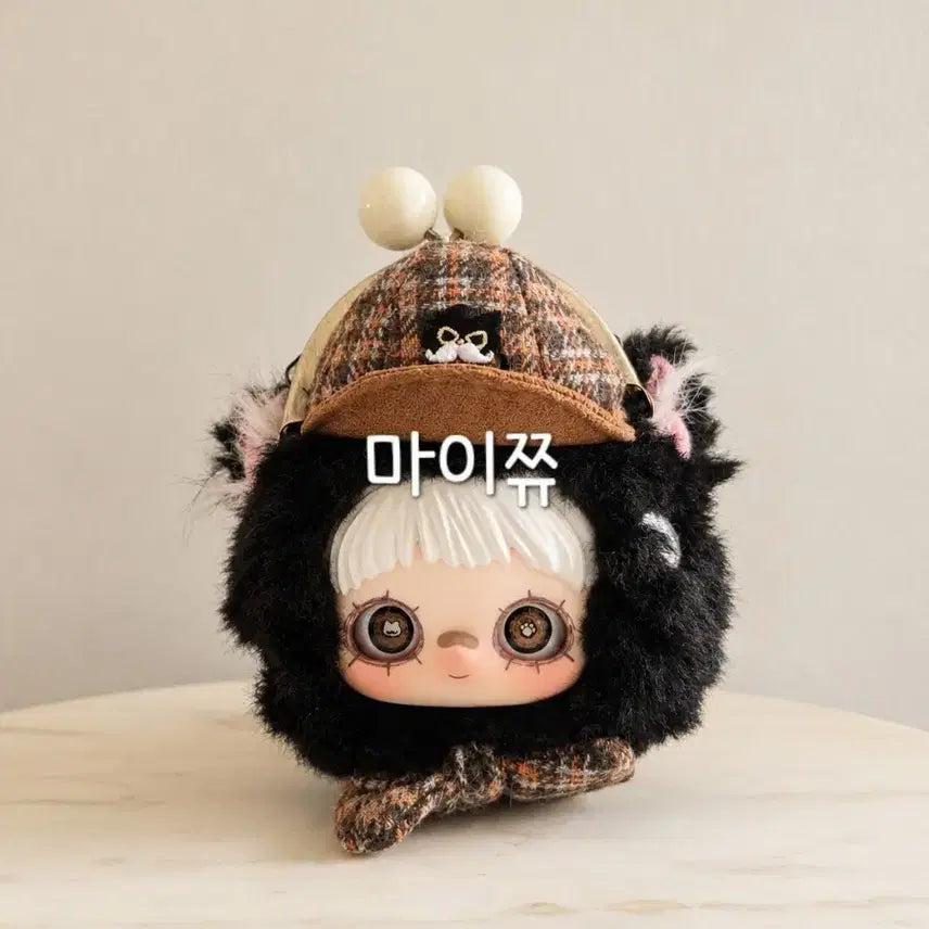 [BUNJANG] MeiMei Coin Purse (Black) / 메이메이 동전지갑 (블랙)