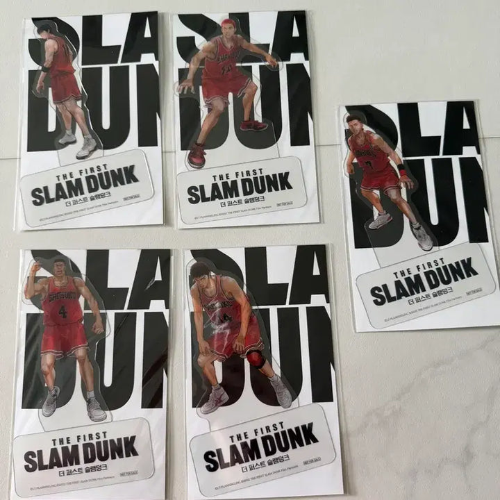 [BUNJANG] The First Slam Dunk Acrylic Standee Set (5 Types) / 더 퍼스트 슬램덩크 아크릴 스탠드 5종일괄