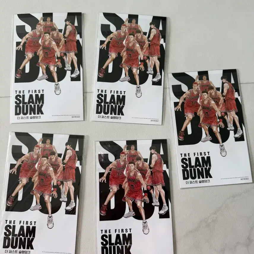 [BUNJANG] The First Slam Dunk Acrylic Standee Set (5 Types) / 더 퍼스트 슬램덩크 아크릴 스탠드 5종일괄