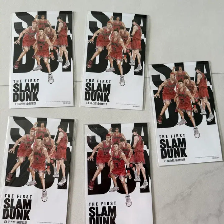 [BUNJANG] The First Slam Dunk Acrylic Standee Set (5 Types) / 더 퍼스트 슬램덩크 아크릴 스탠드 5종일괄