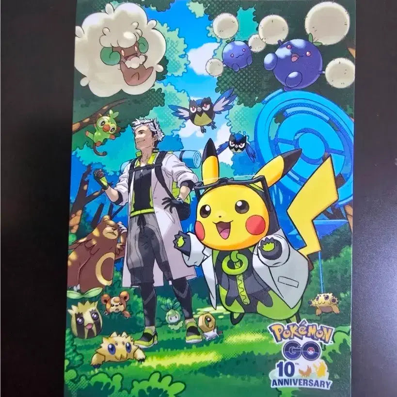 [BUNJANG] Pokemon GO 10th Anniversary Commemorative Sticker / 포켓몬 고 10주년 기념 굿즈