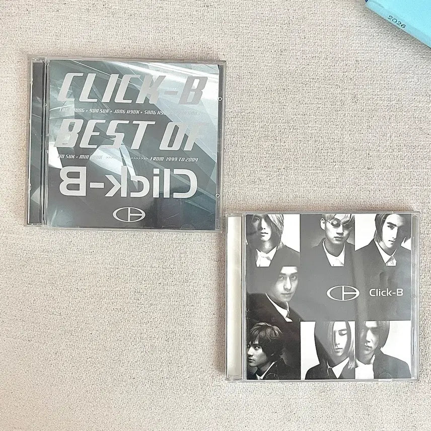 [BUNJANG] ClickB Best Album &amp; 3.5th Album CD Bundle Set / 클릭비 베스트 앨범 / 3.5집 CD 일괄 판매