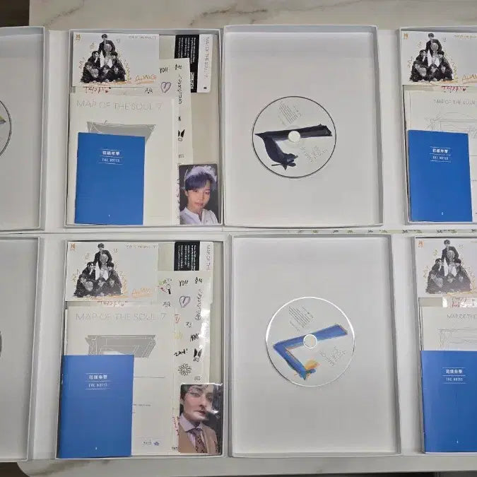 [BUNJANG] BTS MAP OF THE SOUL: 7 Album Bundle Set (Jimin, Jungkook, V, Group PCs) / BTS 방탄 맵솔7 앨범(지민/정국/태형/단체 포카) 일괄