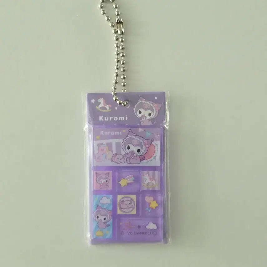[BUNJANG] Sanrio Kuromi Random Keyring &amp; Gachapon Bundle Set / 산리오 쿠로미 랜덤 키링&amp;가챠 일괄판매