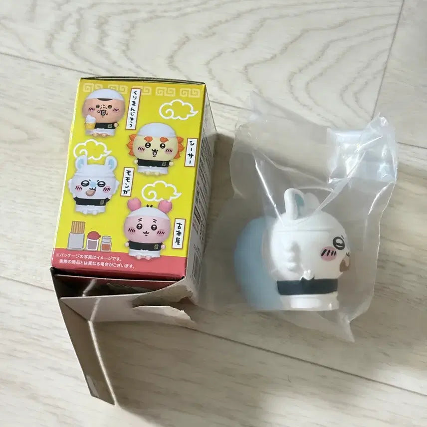 [BUNJANG] Chiikawa Momonga Ramen Sofubi Figure / 치이카와 모몽가 라멘 소프비 피규어
