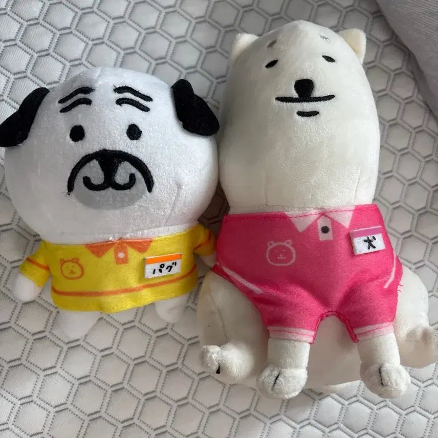 [BUNJANG] Nongdamgom Lawson KUJI Pug-sang Inu Plush / 농담곰 로손 쿠지 퍼그상 이누 인형 팝니다