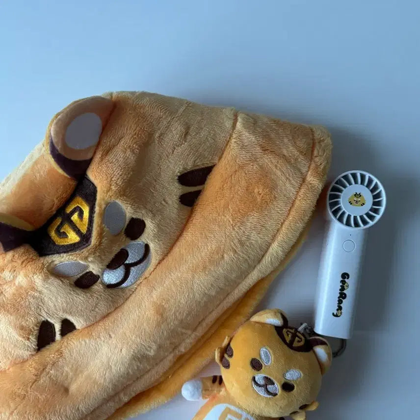 [BUNJANG] Gen.G Genrang-i Hat, Keychain, and Handheld Fan Bundle / 젠지 젠랑이 굿즈 모자 키링 손풍기 일괄