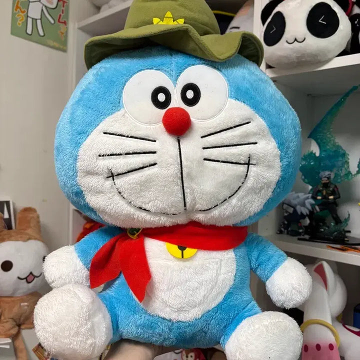 [BUNJANG] Doraemon 50th Anniversary Large Mascot Plush Doll / 8/2까지만!)일본 고전 50주년 도라에몽 정품 대형 초대형 인형 마스코트