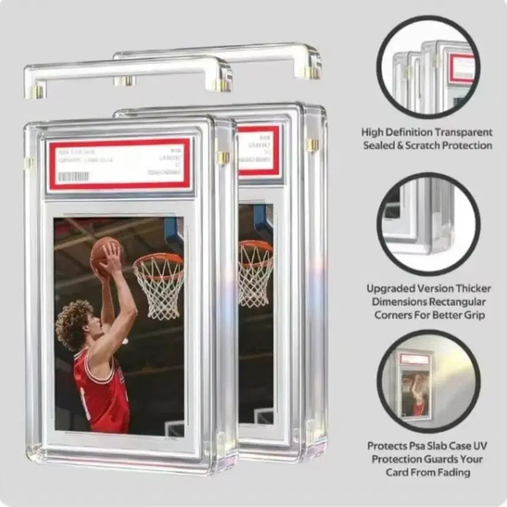 [BUNJANG] Graded Card Acrylic Magnetic Bumper Case for PSA, CGC, BRG / PSA CGC BRG 등급카드 아크릴 자석 범퍼케이스 새상품
