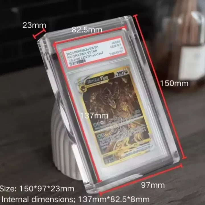 [BUNJANG] Graded Card Acrylic Magnetic Bumper Case for PSA, CGC, BRG / PSA CGC BRG 등급카드 아크릴 자석 범퍼케이스 새상품