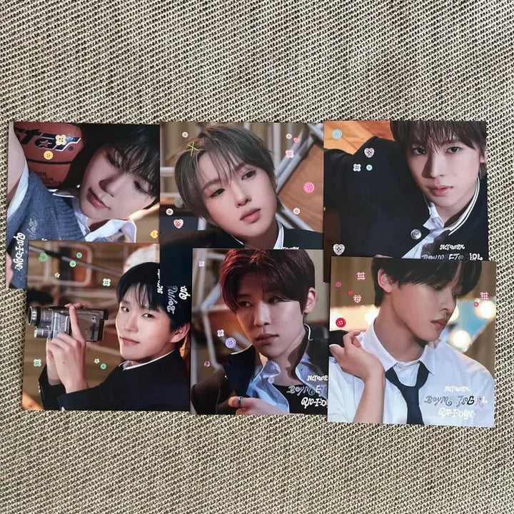 [BUNJANG] Wish Mumoshop Fanmeeting Gakuran Jacket Postcard Bundle Set / 위시 무모샵 전달회 가쿠란 자켓 엽서 일괄
