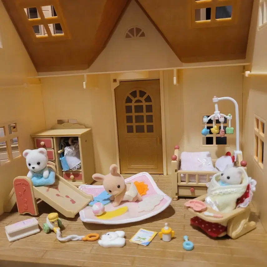 [BUNJANG] Sylvanian Families Baby Room Full Set / 실바니안 스페셜 아기방 풀세트 올드
