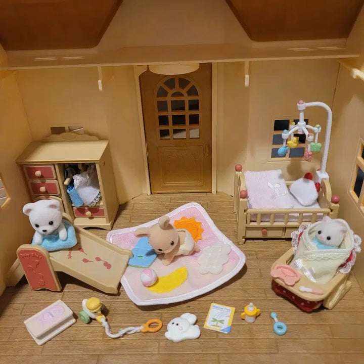 [BUNJANG] Sylvanian Families Baby Room Full Set / 실바니안 스페셜 아기방 풀세트 올드
