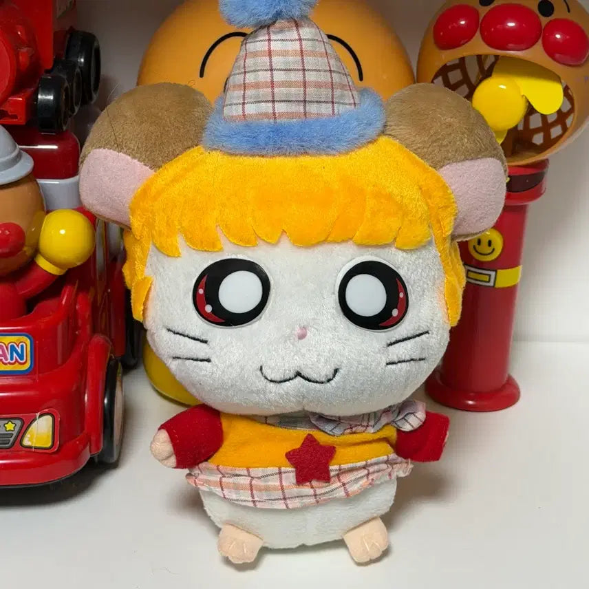 [BUNJANG] 2002 Japan Banga Banga Hamu-chan Hamster Plush Doll / 2002년 일본 고전 방가방가 햄토리 파티 햄스터 인형 누이