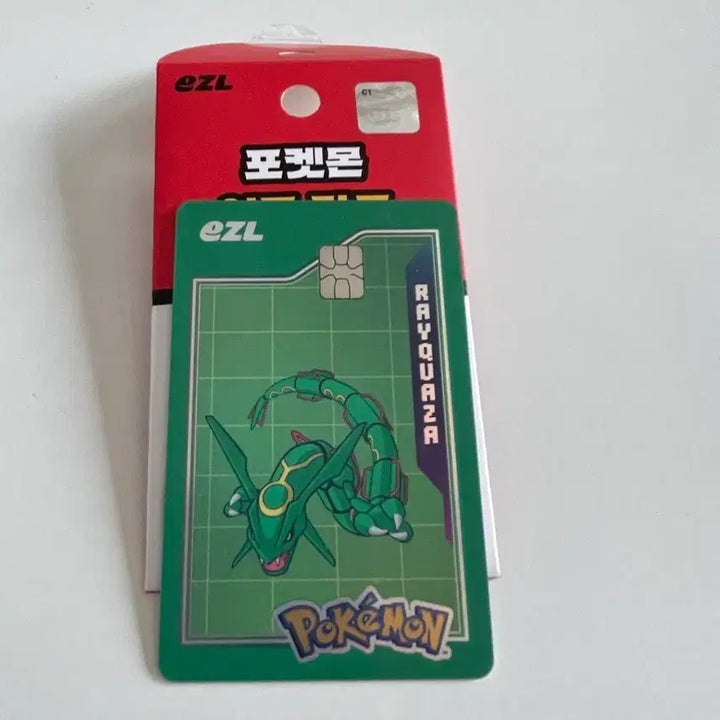 [BUNJANG] Izle Pokemon Rayquaza Transportation Card / 이즐 포켓몬 교통카드 레큐자 미사용