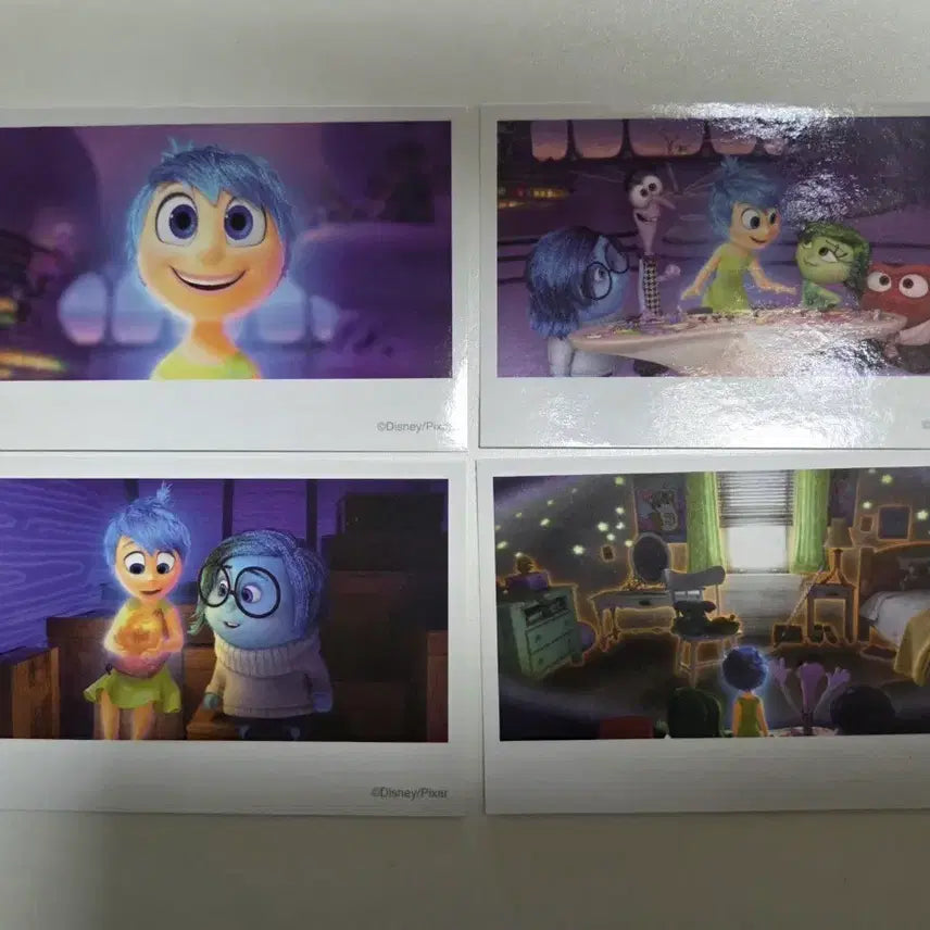 [BUNJANG] Inside Out Photocard Set / 인사이드아웃 포토카드 4장