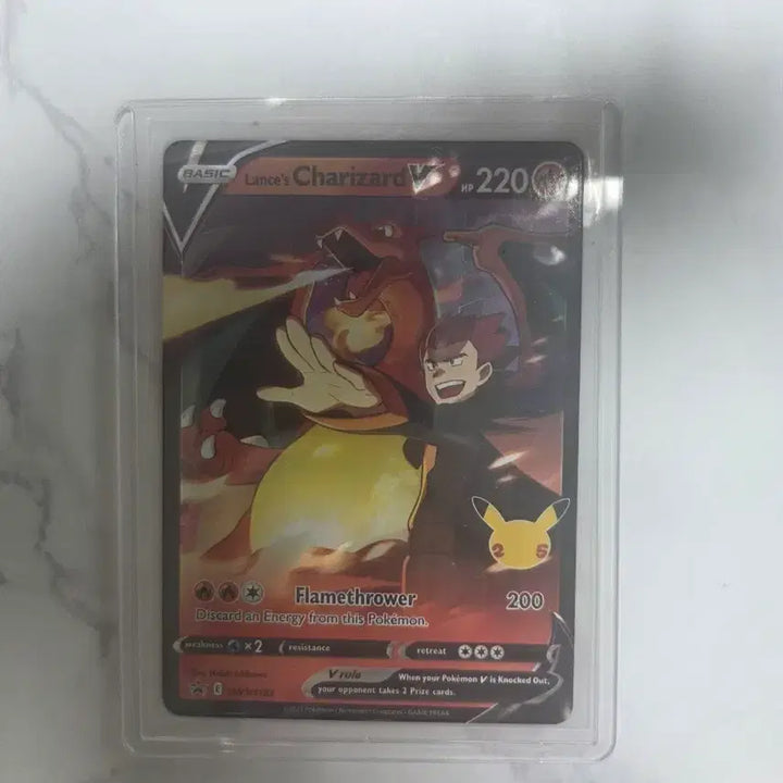[BUNJANG] Pokemon TCG Charizard V Jumbo Promo Card Sword &amp; Shield Series - English Edition / 포켓몬 TCG 목호의 리자몽 V 점보 P 소드 &amp; 실드 프로모카드 영문판