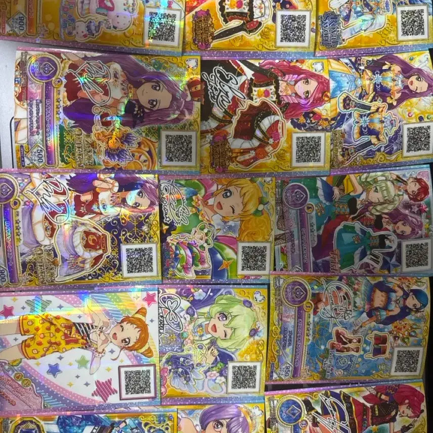 [BUNJANG] Aikatsu On Parade / Stars / Friends Signed Cards Bundle / (일괄) 아이카츠 온퍼레/스타즈/프렌즈 프레 사인판 일괄 처분