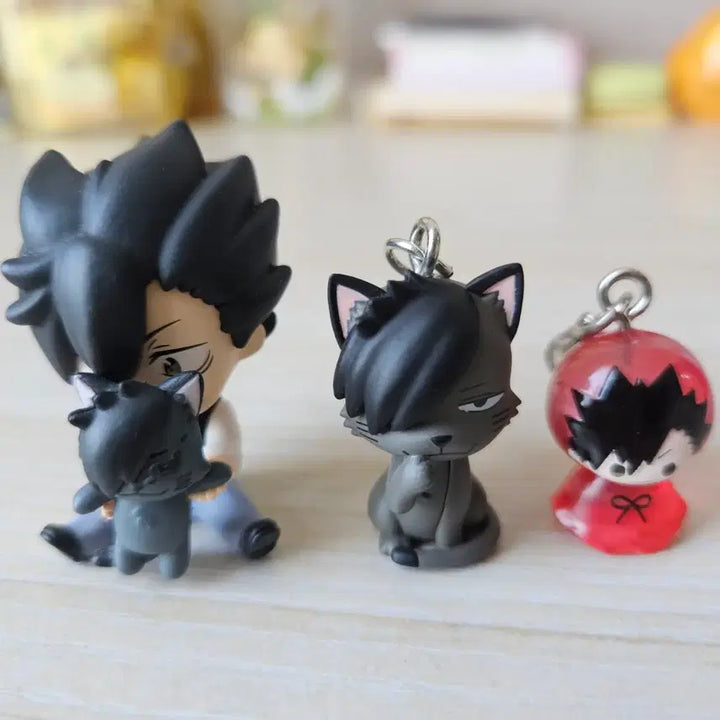 [BUNJANG] Haikyuu!! Tetsuro Kuroo Doll &amp; Megurushi Gacha Bundle Set / 하이큐 쿠로오 테츠로 인형 메지루시 가챠등 5종일괄