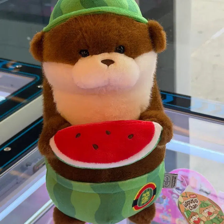 [BUNJANG] Woosoo Woosoo Watermelon Plush Medium 25-30cm / 우소우소 수박 중형 25-30cm
