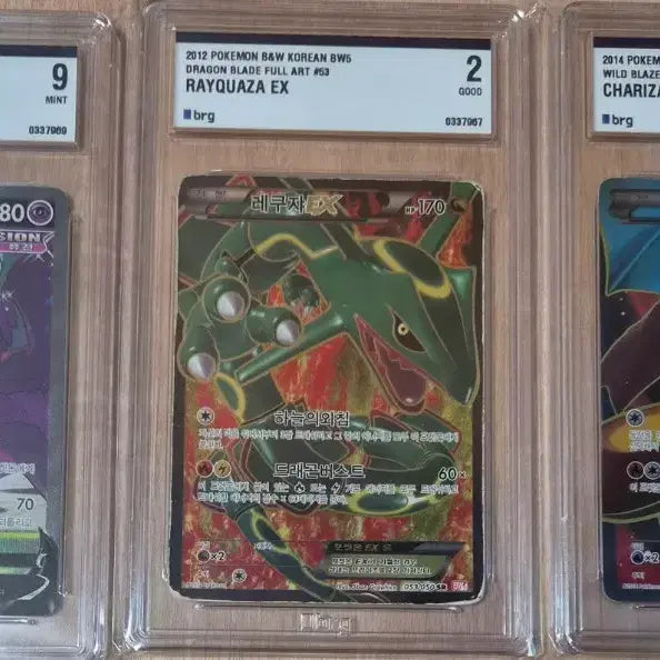 [BUNJANG] Pokemon TCG Graded Cards Bundle / 포켓몬카드 BRG등급카드
