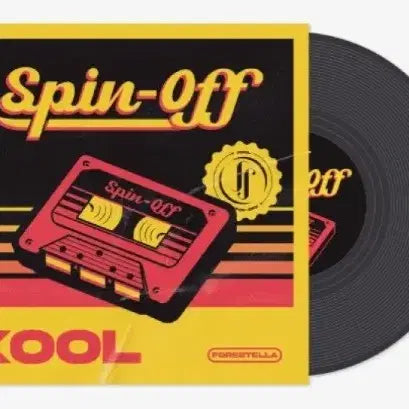 [BUNJANG] Forestella Spin-off KOOL LP Coaster &amp; 5 Mini Poster Cards / 포레스텔라 스핀오프 KOOL lp티코스터와 미니 포스터 카드5장