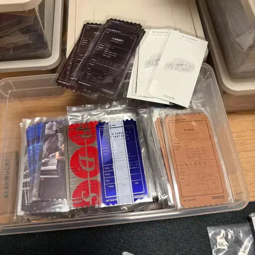 [BUNJANG] Original Ticket Set: Fast &amp; Furious 9, The Actor is Back, Life Is Beautiful, Nothing Serious, Incantation (Bundle) / 분노의질주9 오리지널 티켓 2종일괄 인더하이츠 자산어보 유체이탈자 오티