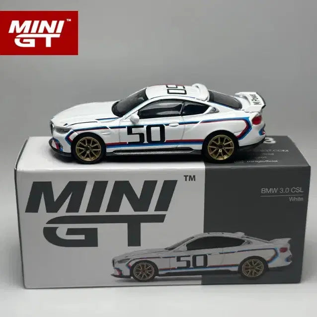 [BUNJANG] MiniGT 1:64 BMW 3.0 CSL White (Discontinued) Sealed / 1:64 미니지티863 BMW3.0 CSL 화이트 단종 미개봉 새상품