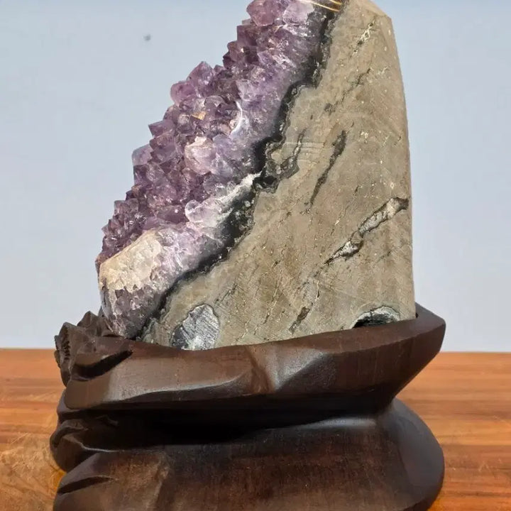 [BUNJANG] Amethyst Mineral Stone / 26072323 좋은 기운을 내뿜는 영롱한 자수정 광물 수석 팝니다