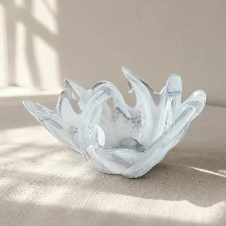 [BUNJANG] Murano Crystal Glass Vintage Vase / 무라노 크리스탈 글라스 빈티지