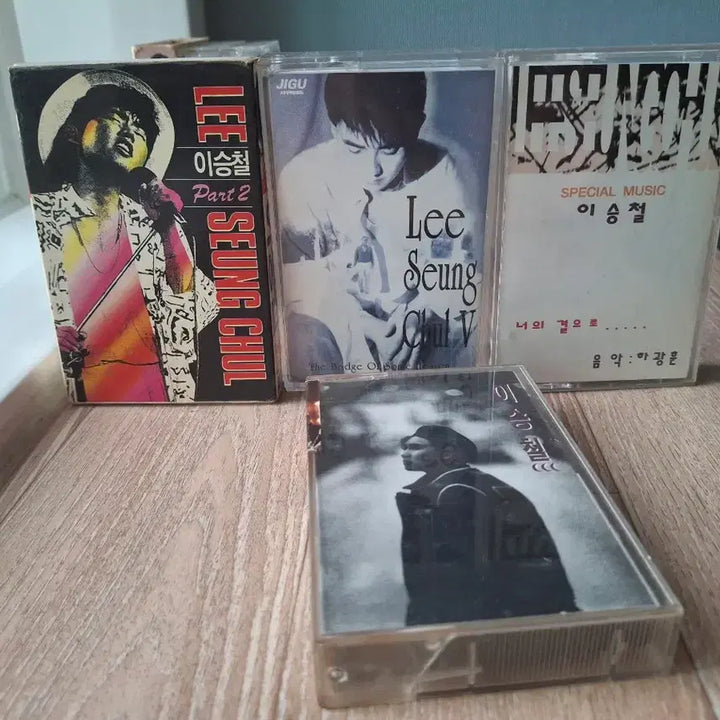 [BUNJANG] Lee Seung Chul Cassette Tape 7-Set / 이승철 카세트 테이프 7종 세트