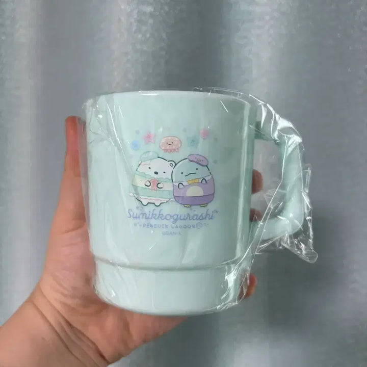 [BUNJANG] Sumikko Gurashi Plastic Mug Cup / 스미코구라시 플라스틱 머그컵
