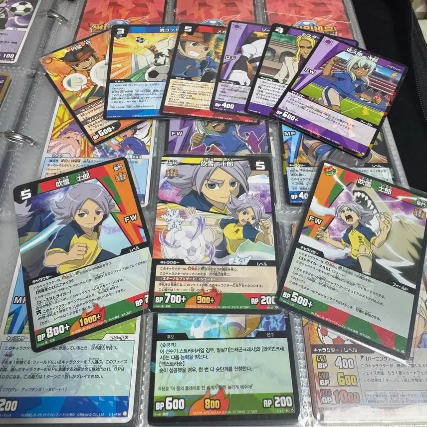 [BUNJANG] Inazuma Eleven Promo Card Set / 썬더일레븐 카드