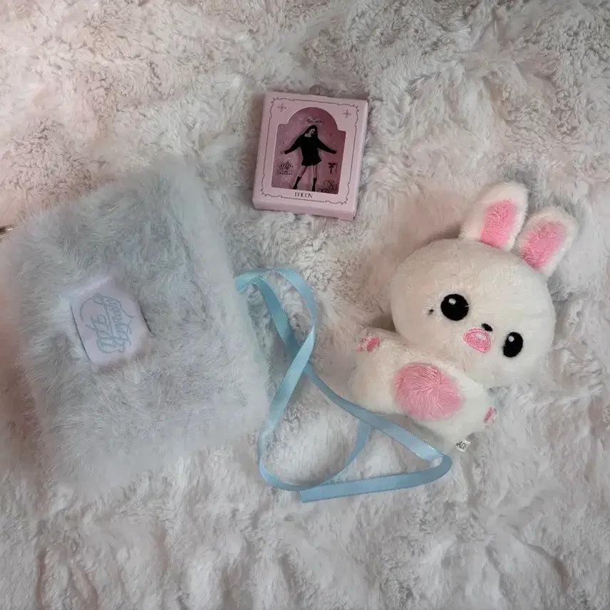 [BUNJANG] IVE Wonyoung Bunny Vibe MD Wallet Dicon Keyring Bundle Set / 아이브 원영 굿즈 일괄 버니녕 엠디지갑 디아이콘키링
