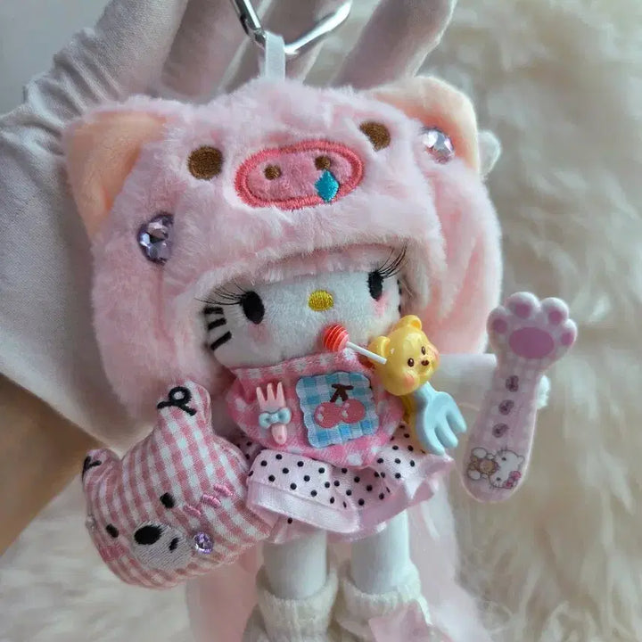 [BUNJANG] Hello Kitty Custom Long-Legged Kitty Plush Doll / 헬로키티 커스텀 롱다리키티 인형