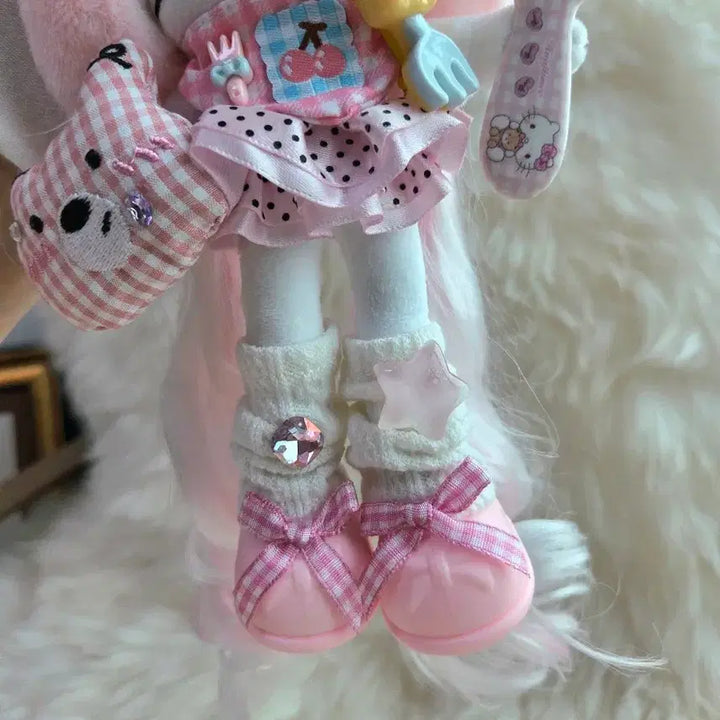[BUNJANG] Hello Kitty Custom Long-Legged Kitty Plush Doll / 헬로키티 커스텀 롱다리키티 인형