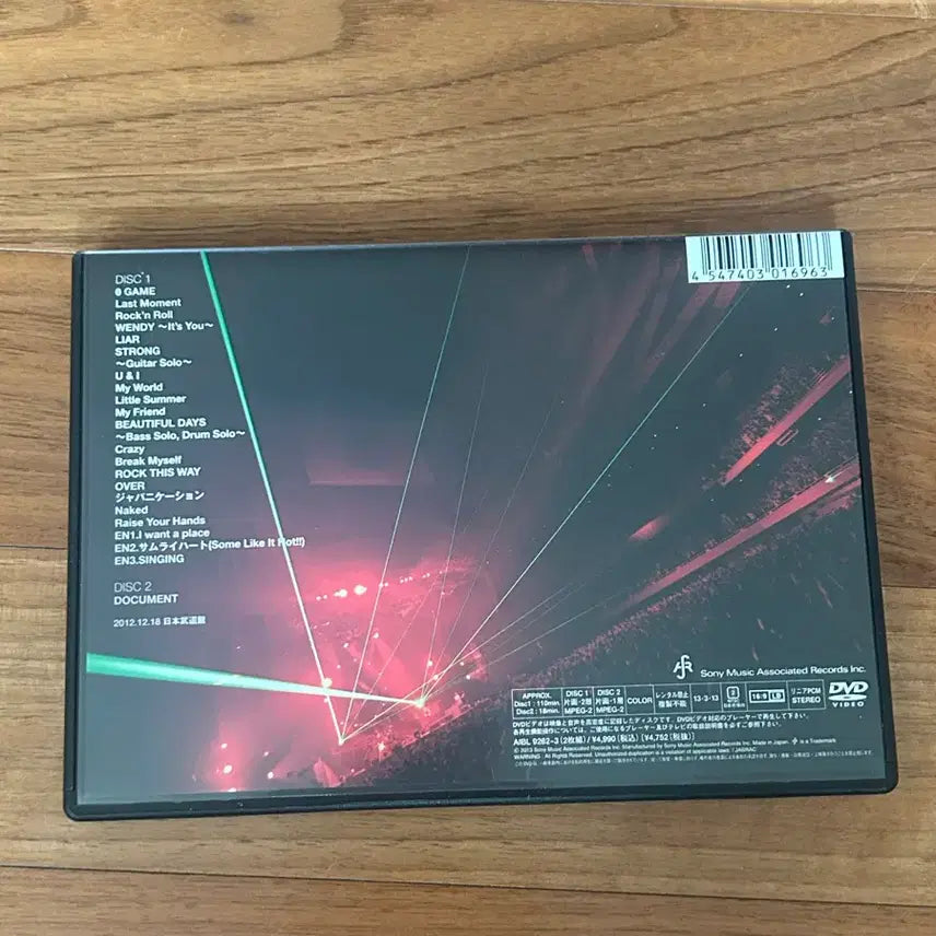 [BUNJANG] SPYAIR BUDOKAN 2012 DVD / 스파이에어 BUDOKAN 2012 dvd