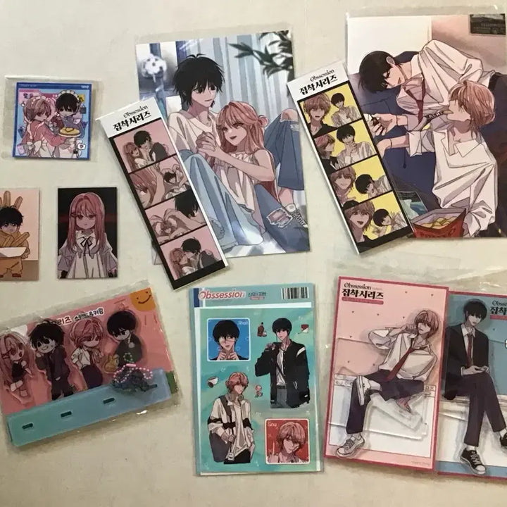 [BUNJANG] Obsession Series Bundle Set Goods / 집착시리즈 굿즈 일괄