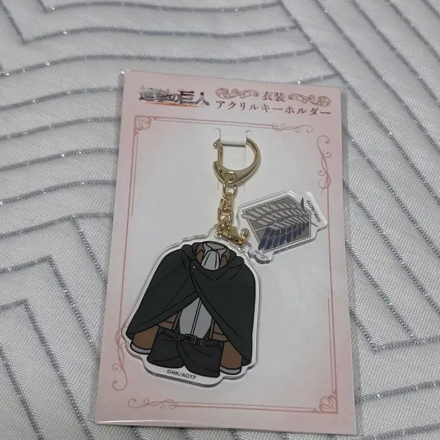 [BUNJANG] Attack on Titan Levi Acrylic Keyholder / [미개봉]진격의 거인 리바이 아크릴 키홀더 정품