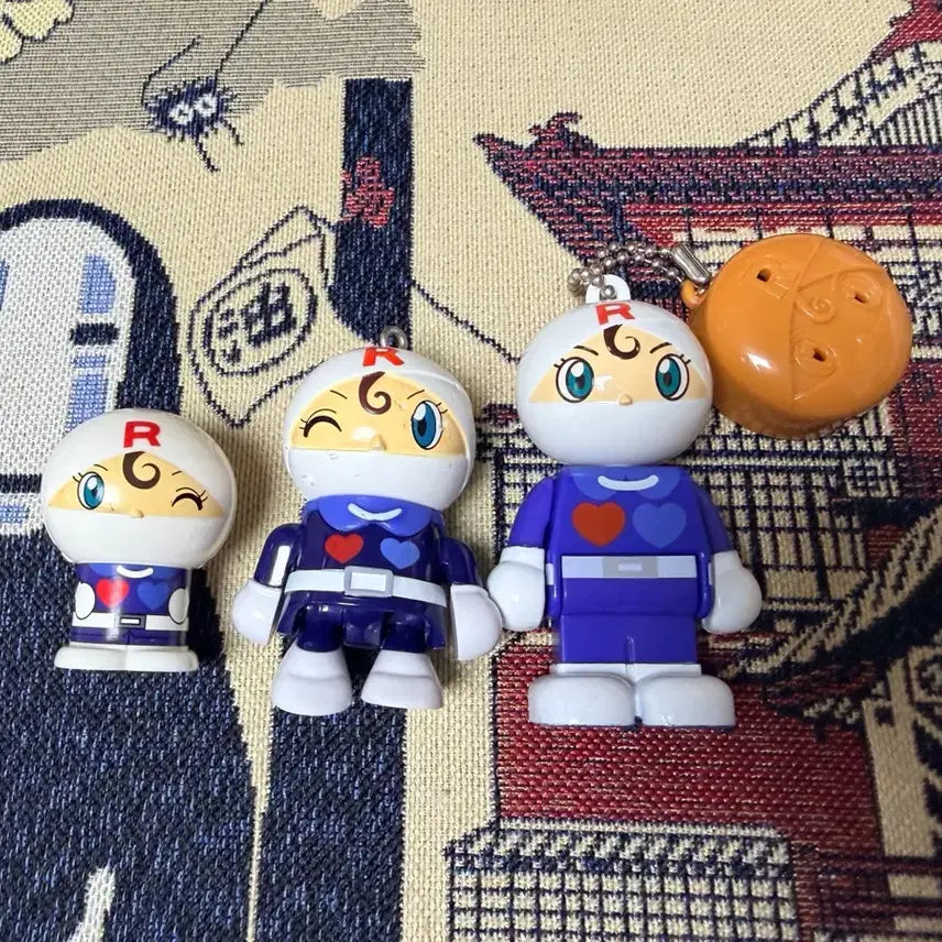 [BUNJANG] Anpanman Rollpan Girl 3-Piece Set / 호빵맨 롤빵 소녀 3종 세트