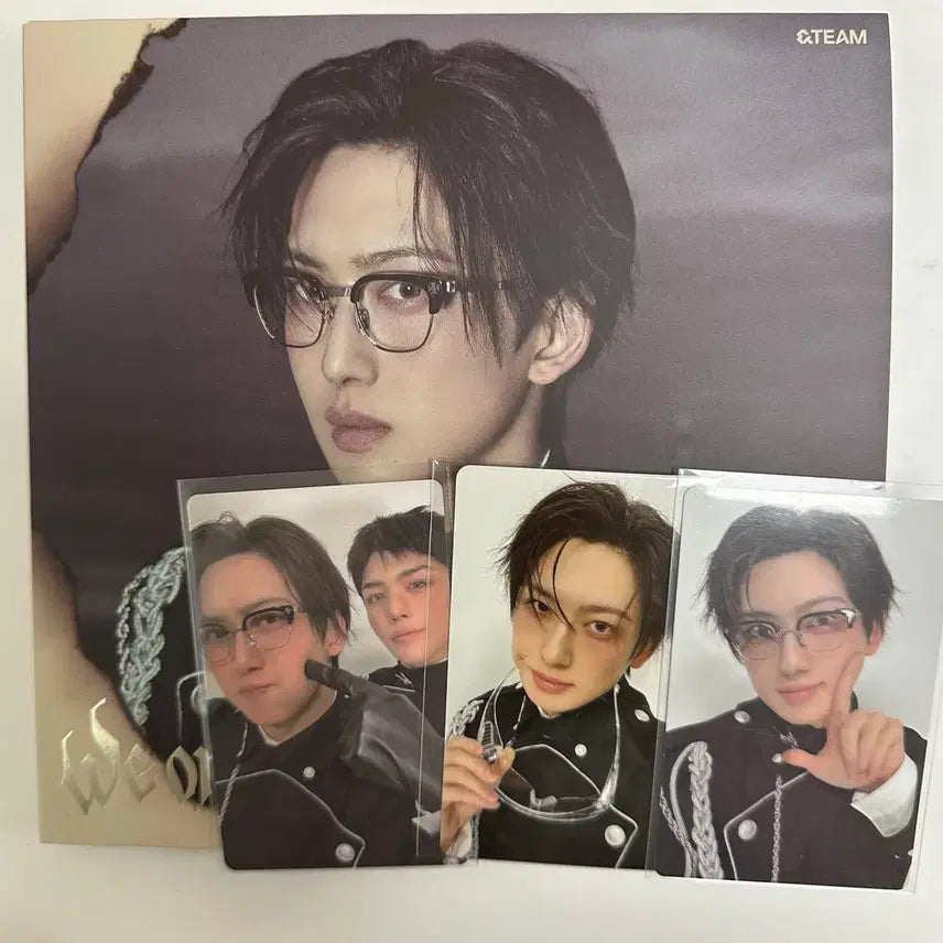 [BUNJANG] ENHYPEN FUMA Bundle Set Photocard / 앤팀 후마 포카 앨범 스티커 일괄 양도
