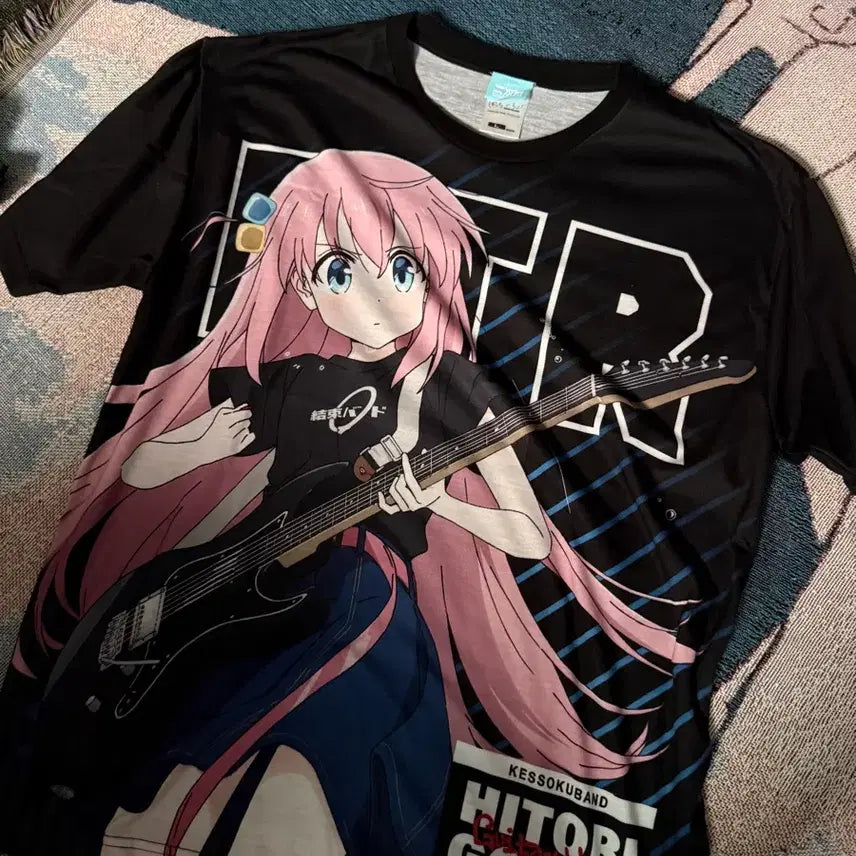[BUNJANG] Bocchi the Rock! Hitori Gotoh Cospa T-Shirt XL / 봇치더락 고토 히토리 코스파 티셔츠 L