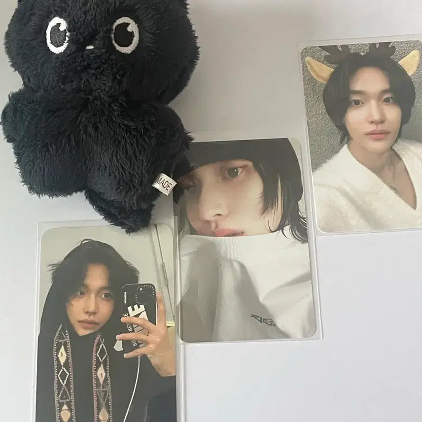 [BUNJANG] RIIZE Wonbin Photocard Bundle Set / 냥삐 인형 원빈 포카 일괄